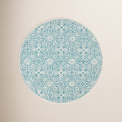 Hand-Tufted Wool Geometric Rug