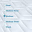 Matelas hybride moyen à ressorts-956986042
