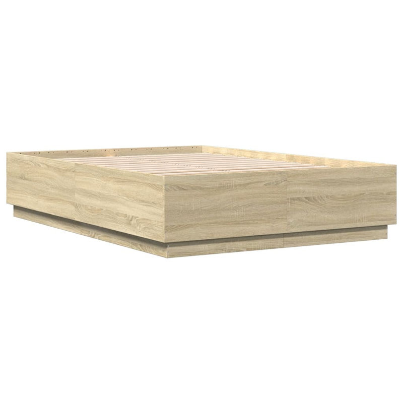 Budhu Bed, 120 x 200cm, Sonoma Oak