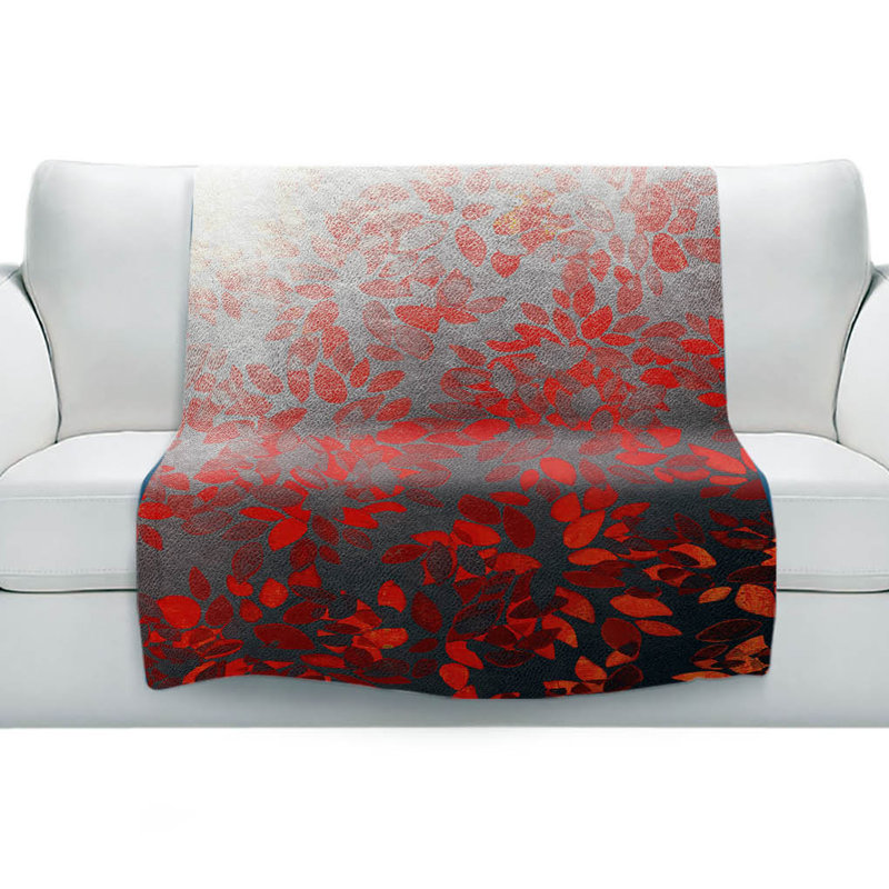 Hand Woven Throw Blanket, 68" W x 80" L