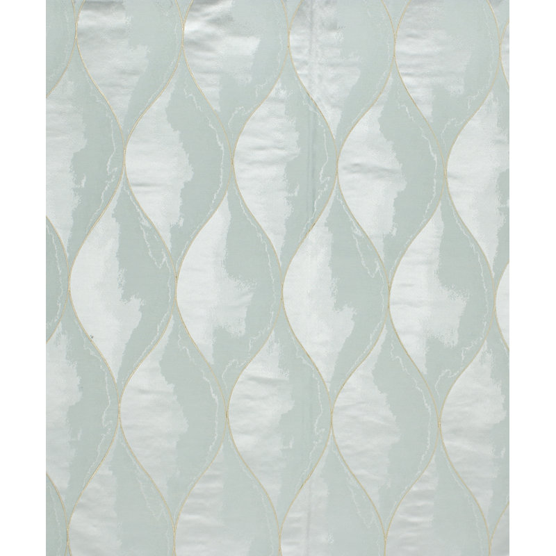Pima Fabric, Gold/Blue/White