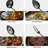 Metal Cooking Utensil Gadgets Tools Set, KitchenSet 13 Pcs for Non-Stick Cookware