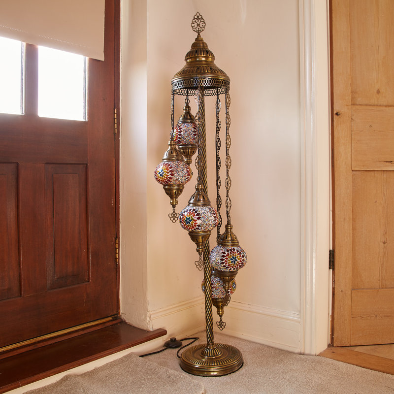 124cm Antique Bronze Lighting Floor Lamp