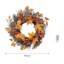 Faux Lighted Maple 45cm Wreath