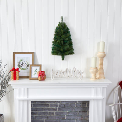 Arbre de Noël artificiel pin vert avec lumières claires