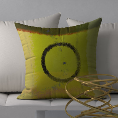 Abstract Throw Pillow
