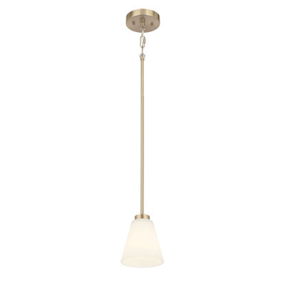 Mini-luminaire suspendu 1 lumière 5,75 po Strayhan