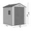 Remise de rangement pour l'extérieur l 6 pi. X P 6 pi. Decksplore