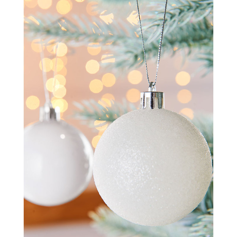 35.052cm Bauble, White