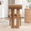Chaise rembourrée en bois massif Morral-164847615