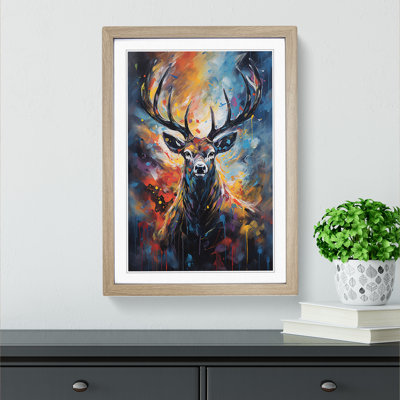 Deer Framed Print