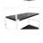 Brentwood 4-Tier Etagere Bookcase Wide Display Shelf with Steel Frame-1580331749