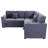 Wetzel 3-Piece Convertible Sectional-1460795628