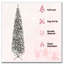 Arbre de Noël artificiel enneigé 9 pi