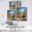 LANDSCAPES Series CCCXLIX Framed Print - Solid Wood-979406821