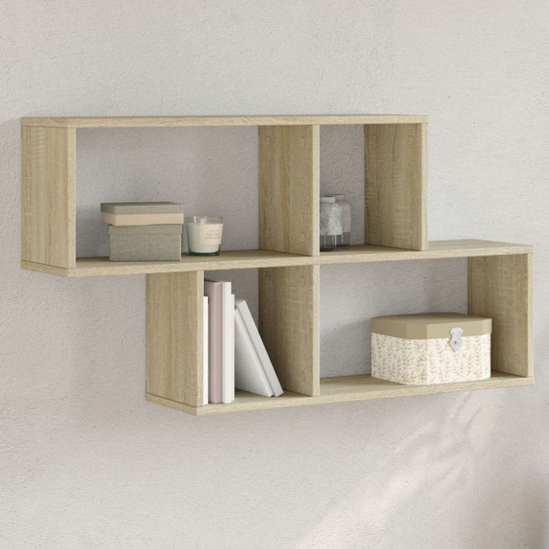Argenide Floating Shelf, Sonoma Oak