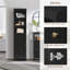 Armoire à linge Timmis l 16 po x H 60,5 po x P 12 po-1453182353