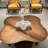 Hexagon Wood Coffee Table