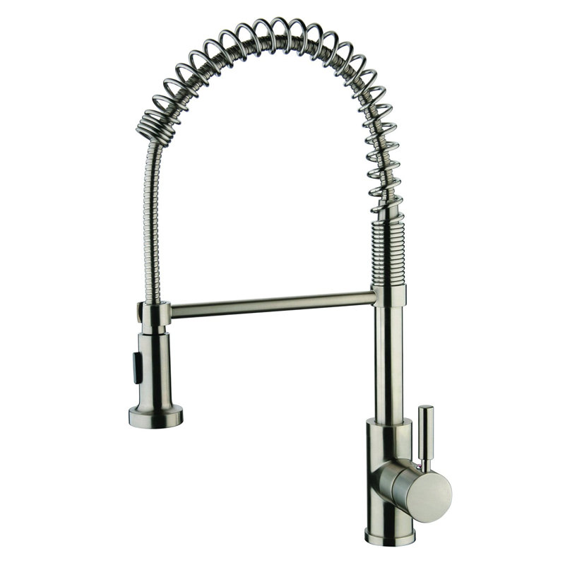 AA Warehousing Kitchen Faucet, Brushed Nickel