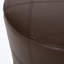 Repose-pieds rond en similicuir avec assise souple-1022246515