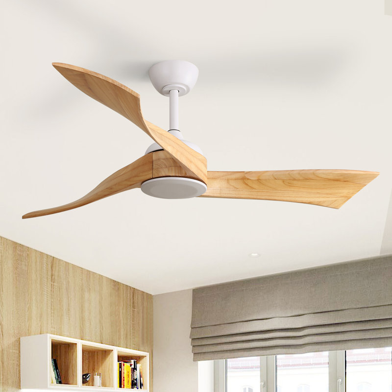 Ventilateur de plafond 3 pales Nicola, Blanc