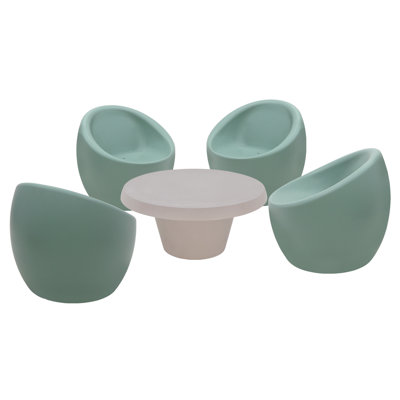 Tramontina Oca 5 Pcs. Polyethylene Lounge Set