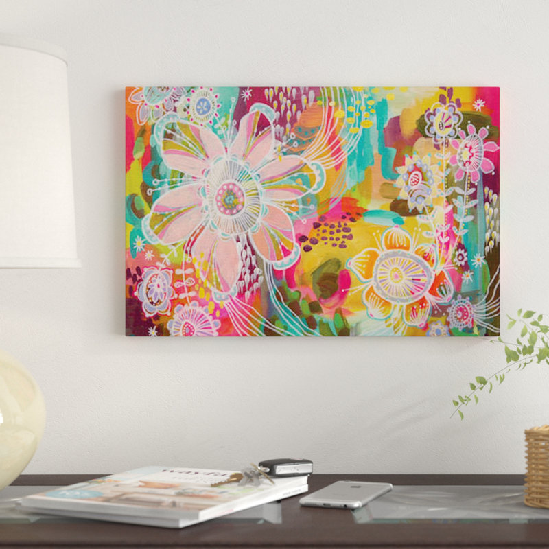 « swoon », impression sur toile tendue, H 12 po x l 18 po x P 1,5 po, Pas de tapis, Toile tendue