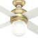 52" Hepburn 4 - Blade Indoor Modern Glam Ceiling Fan with Lights and Wall Control