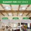 72-Pack New Construction Mounting Plate 8" 9" 11" Led Recessed Light Downlight Mounting Plate Rough In Multi Size With Adjustable Holes, Lighting Housing Support Bracket