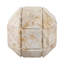 Grande sphère en marbre beige Hershman Pompano-107086698