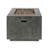 Square Fire Pit 50,000 - Iron Craft, Rust-, Matte Finish , Allure