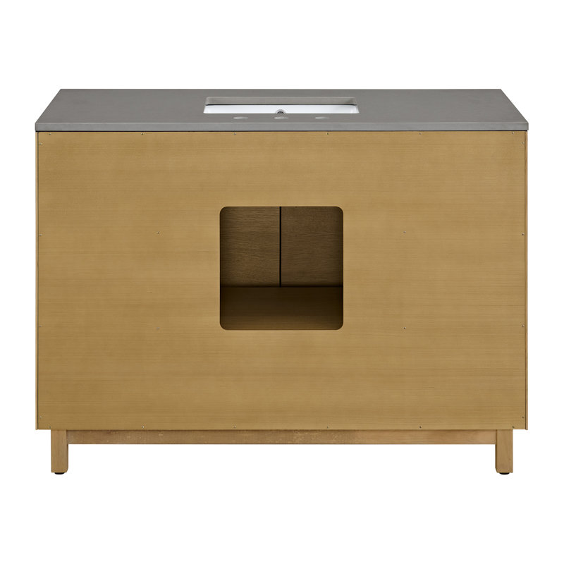 Horizontal Linear 48'' Single  Sink Vanity
