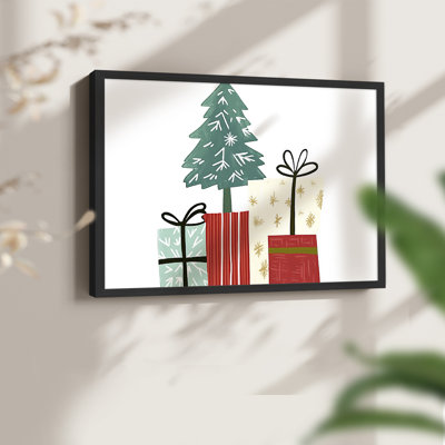 Art de Noël - Lxxx - reproduction encadrée