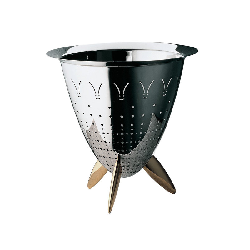 Alessi Max Le Chinois Stainless Steel Colander