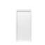 Armoire à vin avec rangement et rangement - blanc pour bureau à domicile modulaire