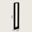 Black Integrated LED Metal Bollard Light