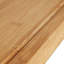 Bamboo Carving Board with Stopper Edge and Juice Groove