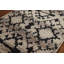 Tapis décoratif géométrique oriental marocain 2x3