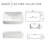 Aria Series 22 In. Ceramic Rectangular Vessel Bathroom Sink Basin In White