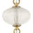 Uttermost Bellaire 1 Light Glass Shade Pendant