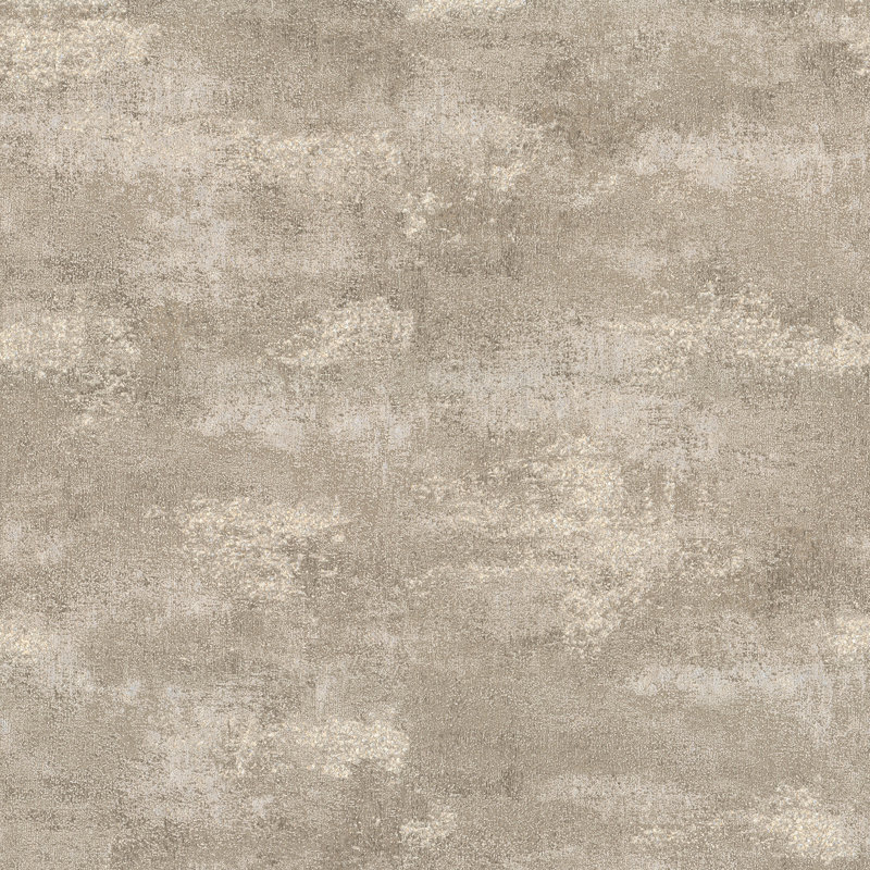 Boutique Urban Concrete Textured Plain 10m x 52cm Matte Wallpaper Roll, Brown