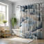 Wintry Escape - Premium Shower Curtain-1261445326