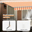 Brayden Studio 200 cm D Retractable Door / Window Awning-1811354547-1811354549