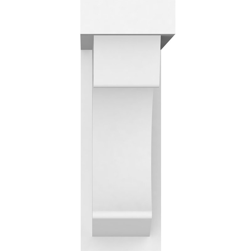 Support standard en PVC de qualité architecturale Emerson, H 10 po x l 3,5 po x p 10 po