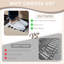 2 Seater Fabric Sofa Bed-1865990022