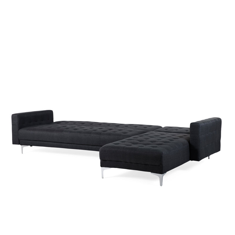 Wirrula 4 Seater Sofa Bed, Graphite Grey