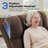 Dual Motor Power Lift Chair Recliner for Elderly with Massage and Heat, Infinite Position Electric Lift Recliner with Adjustable Headrest, USB (T6015 - Plush Fabric, Dark Brown, Medium)-1296720721