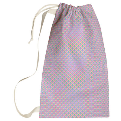 Kitterman Fabric Laundry Bag with Handles