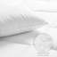 Oreiller de soutien moyen en duvet / plumes