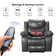 Wide Seating Durable Synthetic Leather Recliner with Massage and Heat Functions